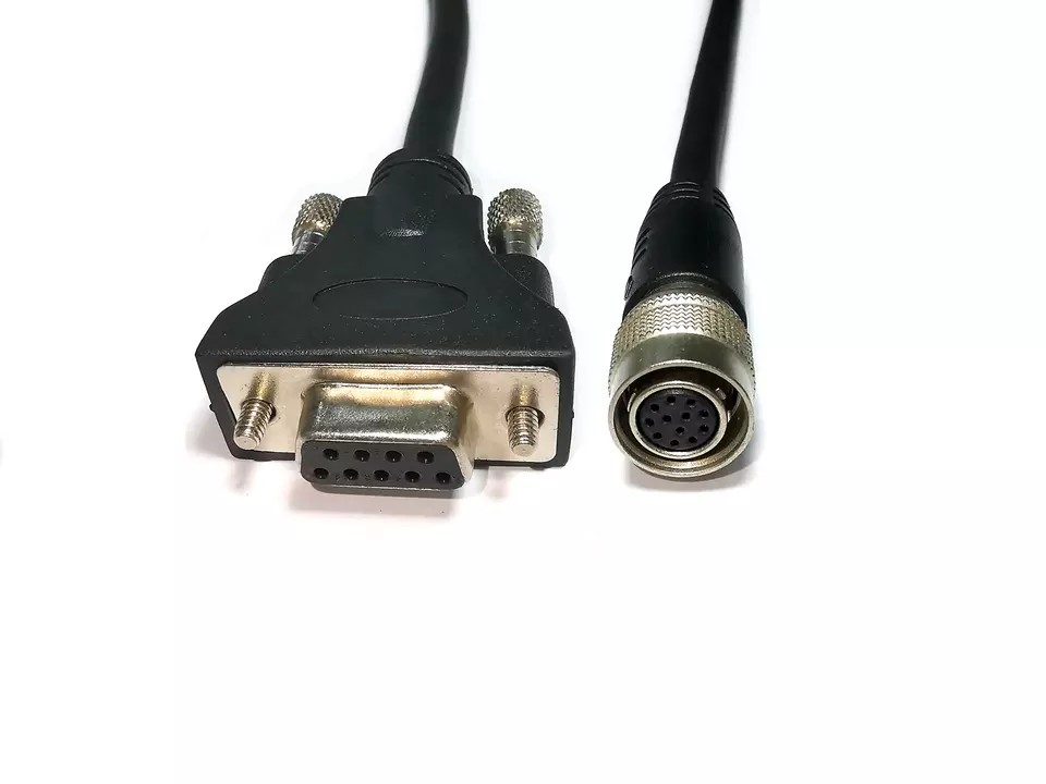 Cable maestro de 9 Pines hr10a – 10P – 12s a db9 / RS232