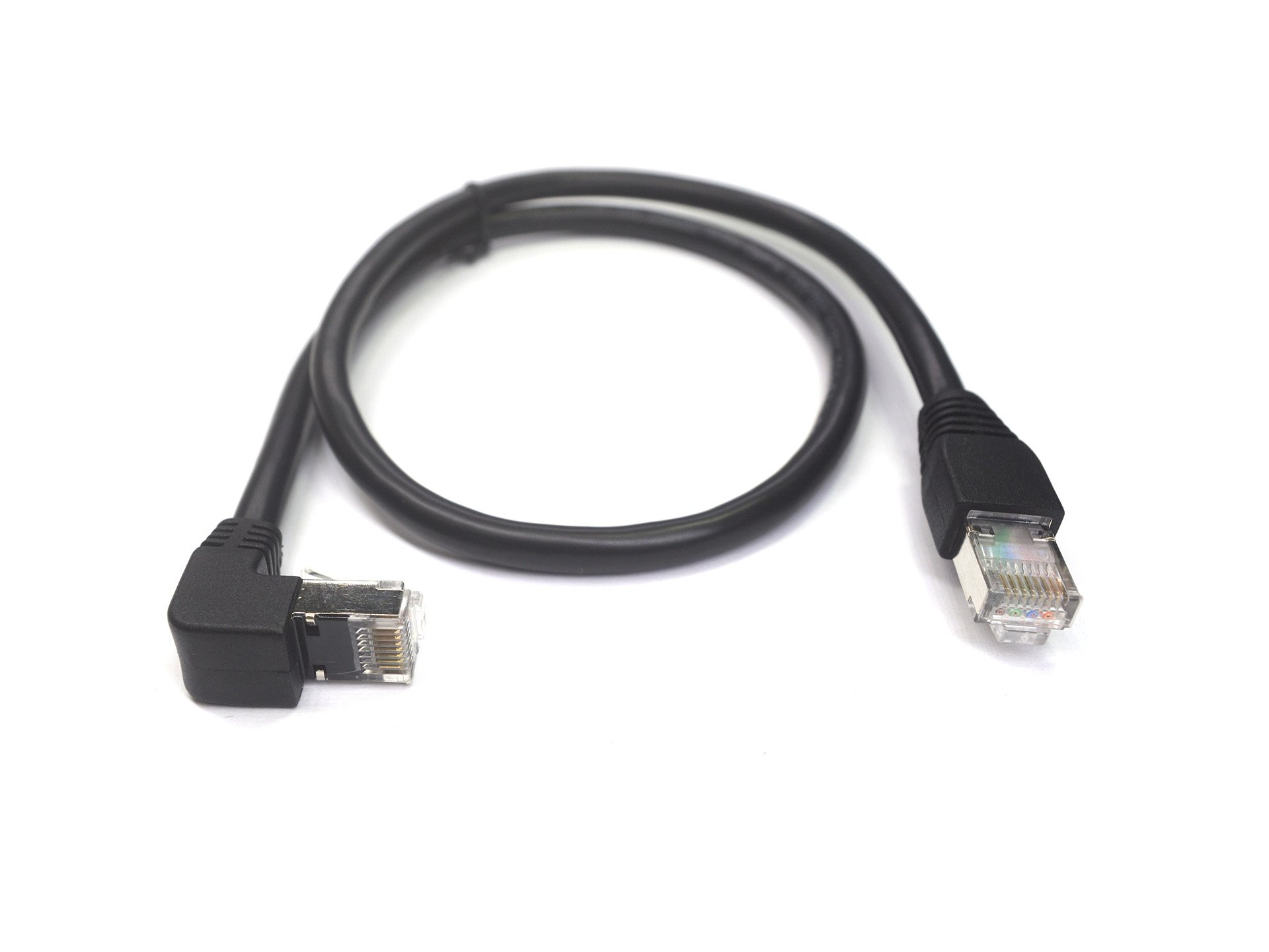 Cable gige rectangular cat6 SSTP para visión Industrial