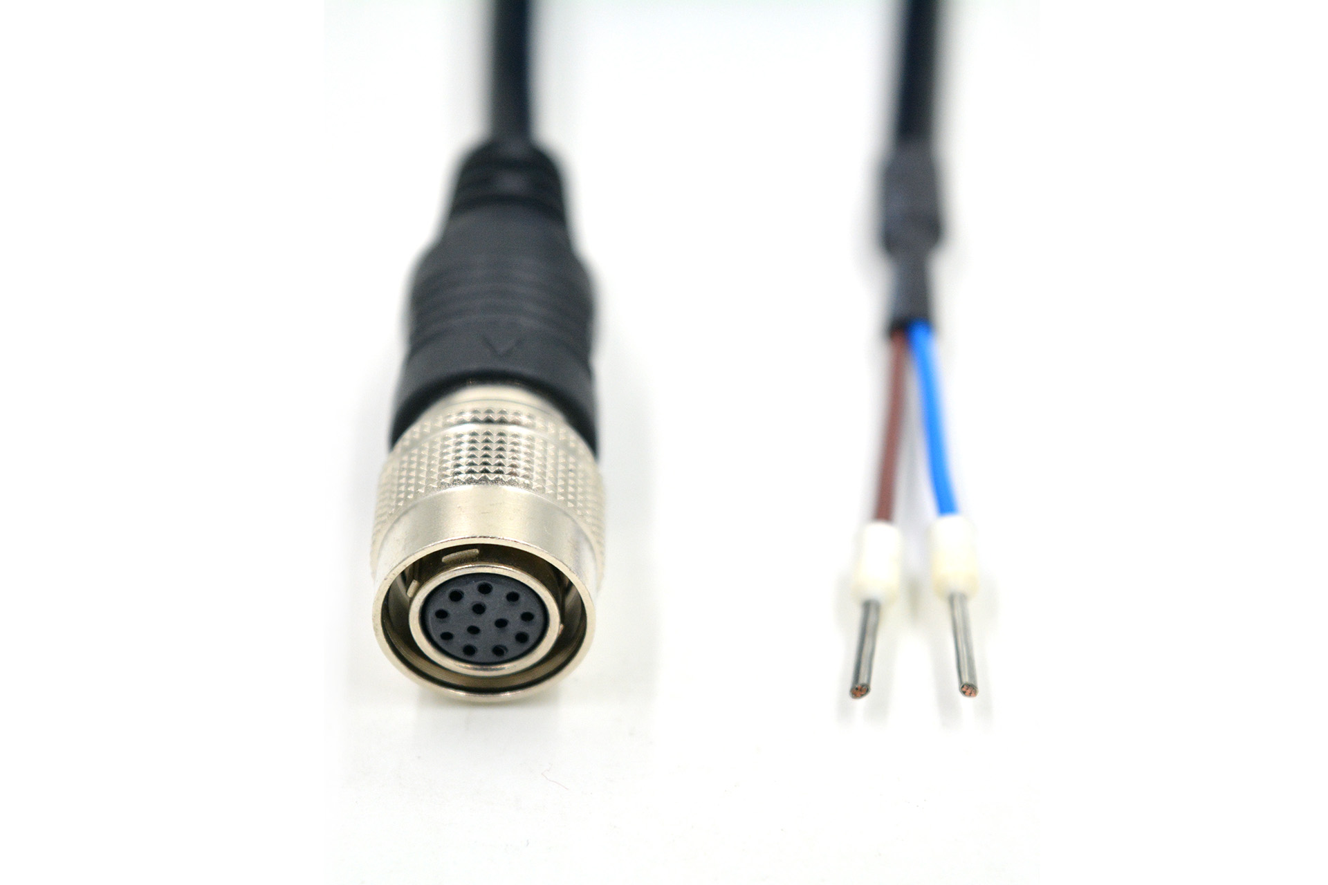 Cable de alimentación de 2 Pines para cámaras industriales hr10a – 12p – 12s