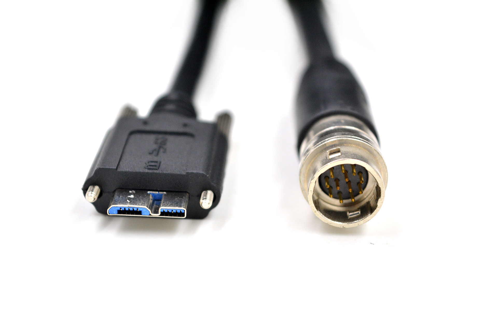 Cable combinado USB 3.0 e Hirose 12p